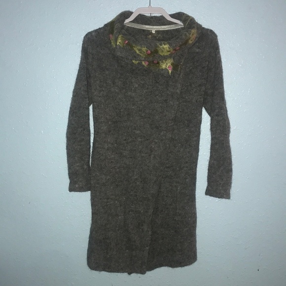 Iceland Wool cardigan coat XS - Picture 2 of 6